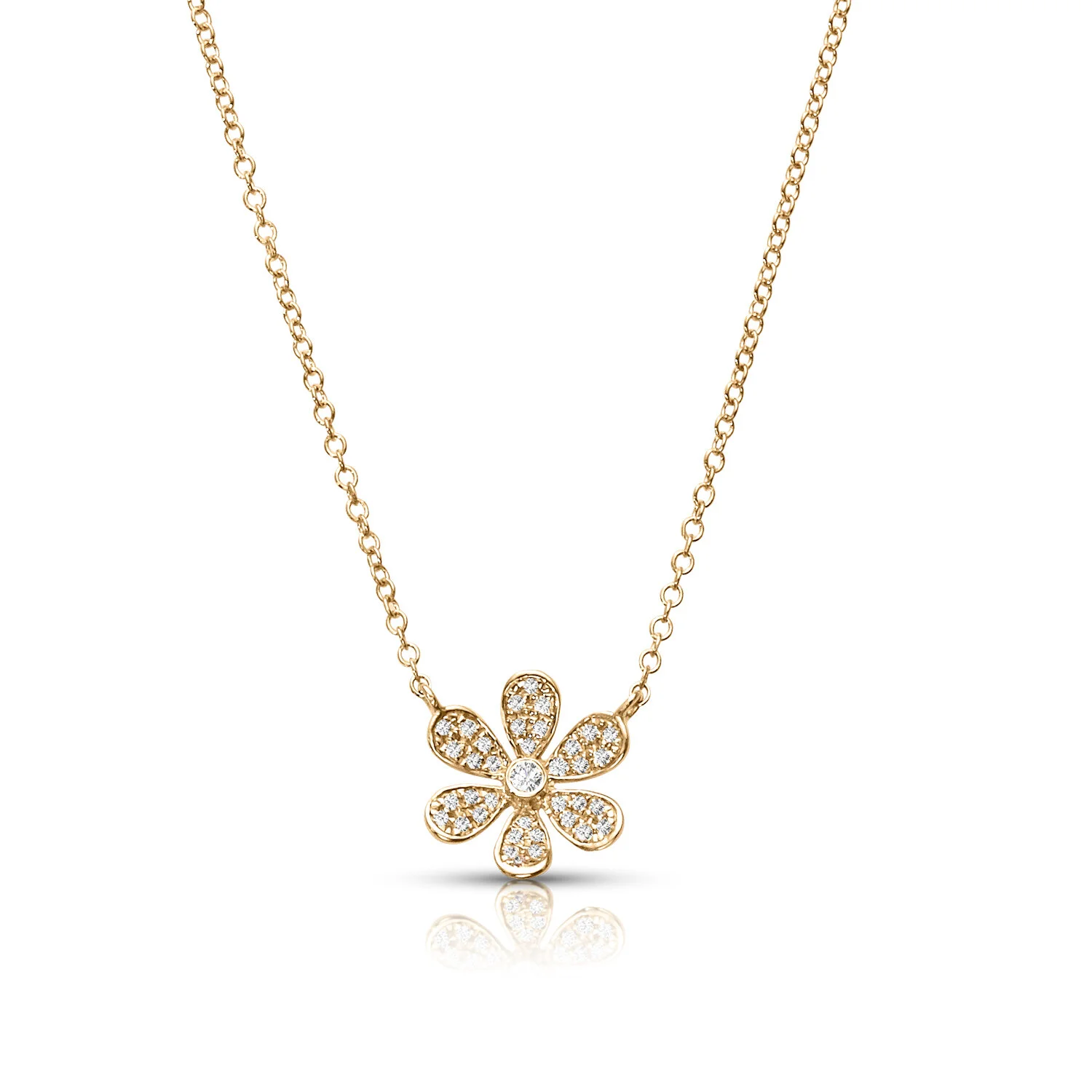 Daisy diamond best sale necklace